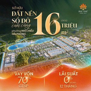 đất nền trung tâm kinh môn? đây chính là phú thứ park hill! 16tr/m2 ( ms ngọc 