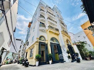 đẹp: bùi quang là gò vấp - căn góc, 6 tầng thang máy, nở hậu 6.2m, ô tô đậu trước nhà. chỉ 9,x tỷ