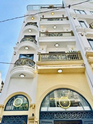 nhỉnh 9 tỷ =siêu phẩm 6 tầng, thang máy - căn góc 2 mặt thoáng, gò vấp, sát tân bình