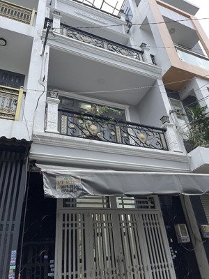 nhà 4 tầng lê văn quới 5,39 tỷ 3pn khu nhà cao tầng- hẻm 7m thông
