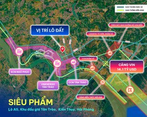 lô a5 - bán siêu phẩm đất đấu giá kỳ sơn, tân trào, kiến thụy