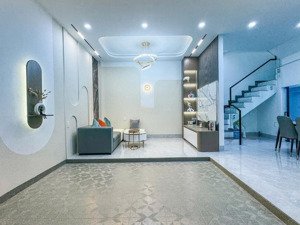 chính chủ bán căn nhà mới xây 48m2 ngang 6x8m nhà trệt lầu 3 phòng tặng full nội thật chỉ 5ty2