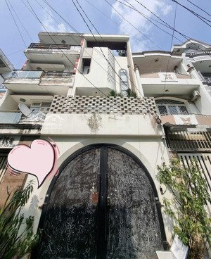 9.2 tỷ - nhà 4 tầng - ngang 4.5m - hẻm xe hơi - sát mặt tiền đường phan huy ích - an ninh yên tinh