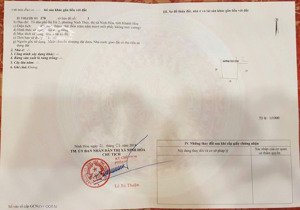 cần bán gấp đất 451m2 chính chủ tại ninh thủy ninh hoà view biển dốc lết