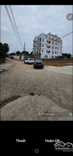 chính chủ gửi bán lô đất thái lai - xã kim anh - hà nội. dt: 100m mt=hậu: 5m, đường trc đất