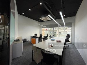 cho thuê nhà sala full nội thất văn phòng, máy lạnh đầy đủ, hầm riêng để đc 70 xe máy, 115tr/tháng