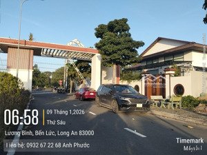 bán lô đất 2 mặt tiền đẹp, giá rẻ tại dự án lago centro dt 830 lương bình bến lức long an