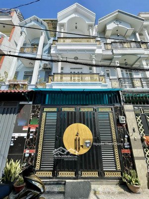 bán nhà 4 tầng đúc hẻm xe hơi ht13 quận 12 giá rẻ 5,3 tỷ, diện tích 68m2 (4x16,5m)