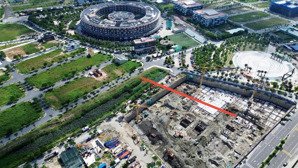 bán đất mặt tiền view kềnh nhìn qua fpt plaza 4 sát trần quốc vượng fpt