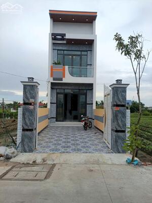 Bán nhà mới xây mt đường Lê Thị Ty, xã Long Thượng dt 120m2 , 1 lầu, 3pn ,2wc giá 3,25 tỷ