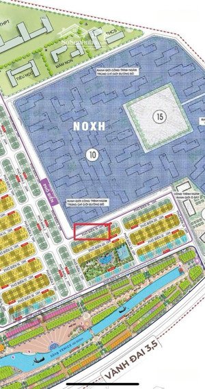 bán gấp căn shophouse phố biển đối diện chung cư mik