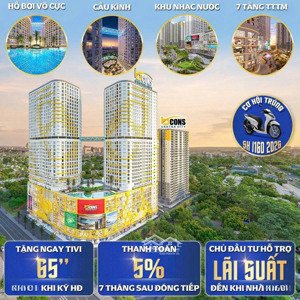 chỉ 125tr sở hữu căn hộ center city liền kề phạm văn đồng- biểu tượng mới tại khu đông tp.hcm
