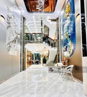 nhà phố 5 tầng thạnh xuân 25 hẻm xe hơi khu đồng bộ tặng full nội thất