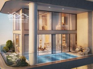 bán căn duplex thông tầng có bể bơi riêng, sân vườn riêng, slot ô tô định danh. lh 