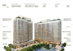 regal complex- mở bán đợt 1 tòa mira - giỏ hàng giá gốc cđt - booking sớm nhận voucher 100 triệu
