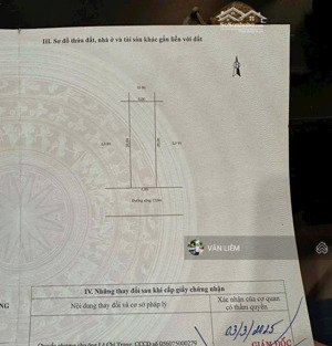 bán lô đất tái định cư vĩnh hiệp - dt 120m- ngang 6mét- đường 13 mét hướng nam vị trí kết nối