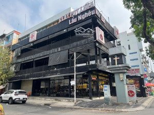 cho thuê góc 2mt 3/2,q10 - trệt 3 lầu, dt 6x21 - thuận tiện kinh doanh nhà hàng, cafe