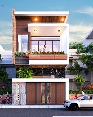 bán đất tặng nhà 2 tầng mt lương văn can sau lưng nguyễn hữu thọ 141m2( 5x28) giá 9,5 tỷ