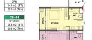 CHÍNH CHỦ GỬI BÁN CĂN STUDIO TẦNG ĐẸP VIEW THOÁNG,TIÊN ĐỘ CỰC GIÃN CHỈ 2,32 TỶ TẠI VHOP1