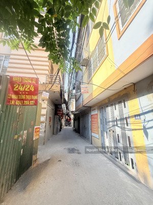 bán nhà kim giang, hoàng mai 10m ra ô tô, dân xây chắc chắn, dt 35m2, 4 tầng 4pn, chỉ nhỉnh 7 tỷ