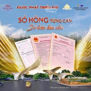 mở bán biệt thự đơn lập, song lập tại hồng hạc city, cđt phú mỹ hưng. hotline: 