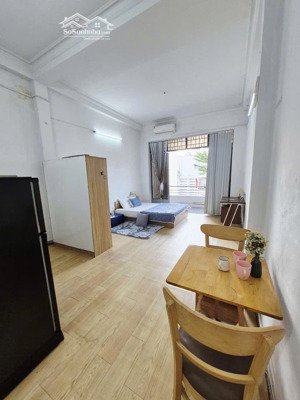 cho thuê căn hộ studio ban công thoáng q4 gần đh luật, đh nguyễn tất thành, cầu tân thuận