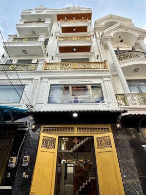 bán nhà lê văn quới chợ gò xoài q.bình tân hẻm 8m dt: 4mx17m mới xây 4 lầu 5pn shr vào ở liền