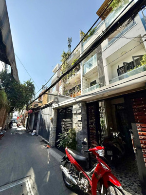 bán nhà nguyễn thái sơn, oto vào nhà, 90m2, 3tầng, ngang 5.5m, 11.5 tỷ tí