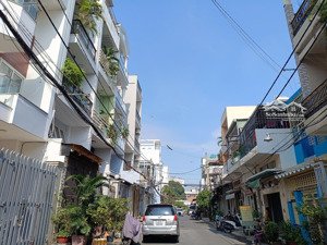 bán nhà cư xá phú lâm d gần nguyễn văn luông hậu giang quận 6 , 4.5x19m nở hậu, 4 tầng chỉ 9tỷ nhỉn