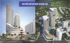 bán căn hộ csj tower vũng tàu mặt tiền thùy vân, qua hầm là ra biển