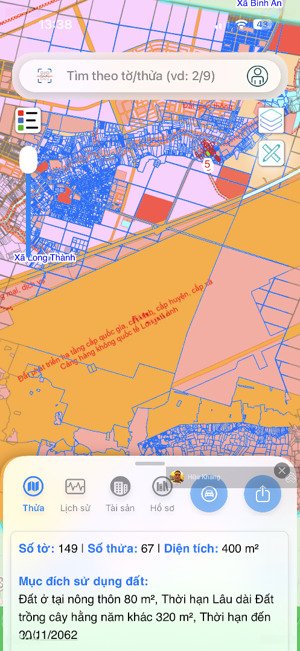 mặt tiền đt769 bình sơn kế sân bay lt - dt: 400m2 tc 80m2 giá 6,6 tỷ tl - kinh doanh thuận tiện