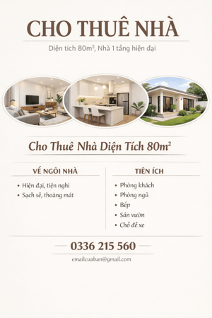 Cho thuê nhà nguyên căn – Khu Tên Lửa, Bình Tân nhà mới 100%