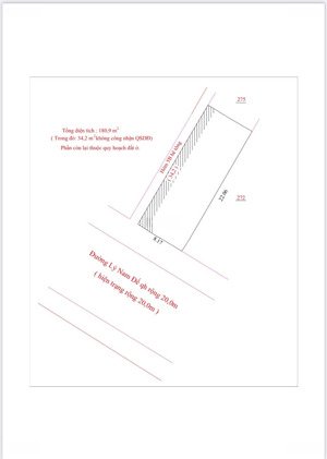 bán lô góc 2 mặt tiền lý nam đế phước long nha trang, 180,9m², đường rộng 20m, sát biển