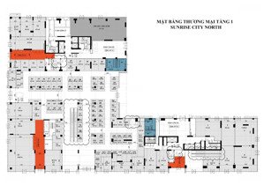 chính chủ cần bán shophouse có sổ đỏ tại trung tâm thương mại sunrise city north giá gốc cđt
