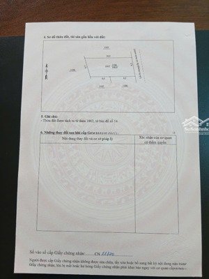 bán lô 100m2 thạch quảng giá 190tr/lô