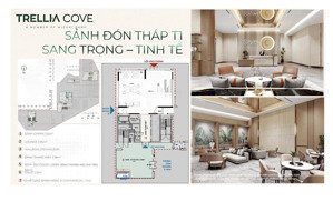 hot! mở bán toà đẹp nhất trellia cove mizuki park | view sông hiếm có