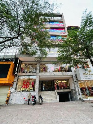 cho thuê nhà mặt phố nguyễn hoàng - từ liêm, diện tích 60m x 5 tầng + hầm,mặt tiền 8m,giá thuê 60tr