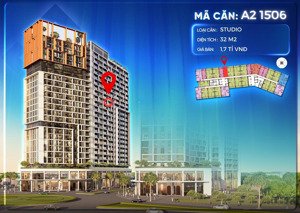 studio giá tốt nhất dự án view nội khu thoáng rộng, hướng vòng xuyến