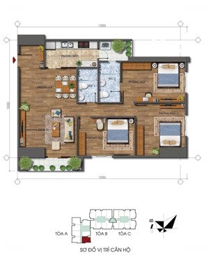 sở hữu không gian xanh eco life tây hồ - căn 3 ngủ 107m2, cửa bắc ban công nam, giá 11.7 tỷ