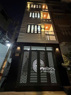 căn góc hẻm 4m phan tây hồ, p7, pn - dt:4,4x7,4m, vuông vức - nhà sẵn 4 tầng, 3 pn - chỉ 7,9 tỷ tl