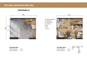 giỏ hàng shophouse độc quyền picity sky park, nhận nhà 2026, giá cực tốt từ chủ đầu