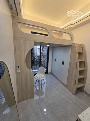 căn hộ dịch vụ mới ở 491 đường đê la thành, ban công thoáng mát, rộng 22m2