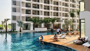 bán 1pn+1 dt lớn 65m2 (2pn-1wc) full vat chỉ 53tr/m2 sẵn nhà mới cđt - sẳn sổ hồng nằm ven sông q9