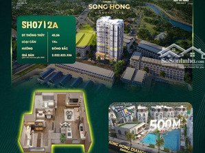 chỉ hơn 2 tỷ sở hữu căn hộ 1pn+1 view đại đô thị sông hồng