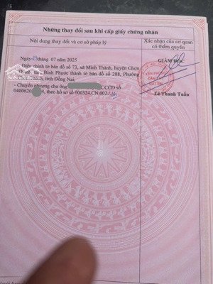 bán 11 nền đường n2b, becamex chơn thành giai đoạn 1. dt mỗi nền 5x30m, full thổ cư