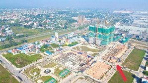 chính chủ bán do7b. 23 lô góc 135m2 mt 24,3m ngã 4 giữa 2 chung cư yên bình 1400 căn giá 3,6 tỷ