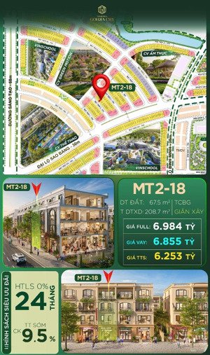 liền kề duy nhất phân khu "mặt trời", giá đang tốt nhất vinhomes dương kinh