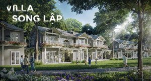 biệt thự song lập eco retreat 9x20m 10tỷ. lh 
