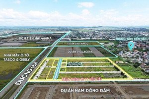 bán gấp đất trung tâm thị trấn tiền hải cạnh khu công nghiệp tiền hải