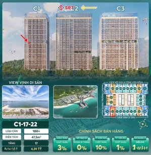 cần bán căn 1 ngủ +1 view biển hàng hiếm còn sót lại tại dự án sun centro hạ long cạnh bãi tắm
